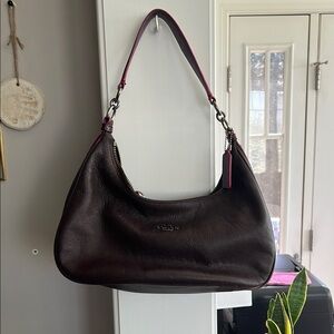 Coach Brown Leather Shoulder Bag